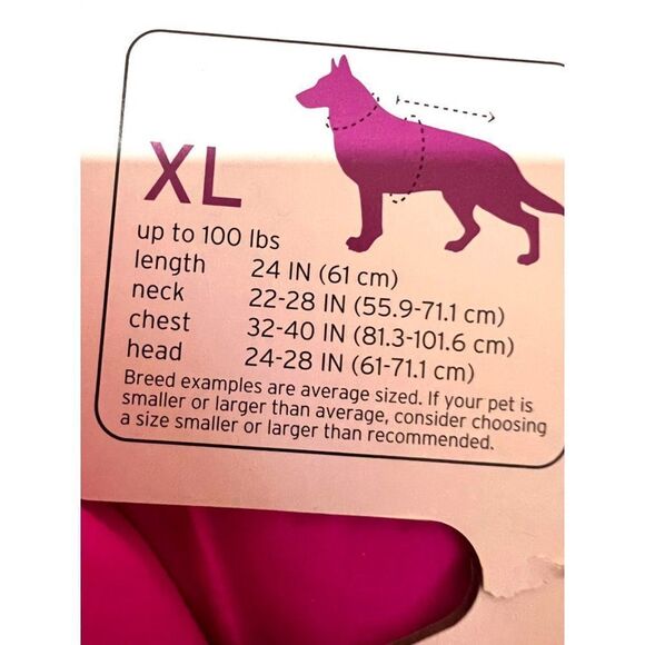 Boots & Barkley Extra Large Adjustable Dog Rain Jacket Puffer Vest NWT - Picture 3 of 4